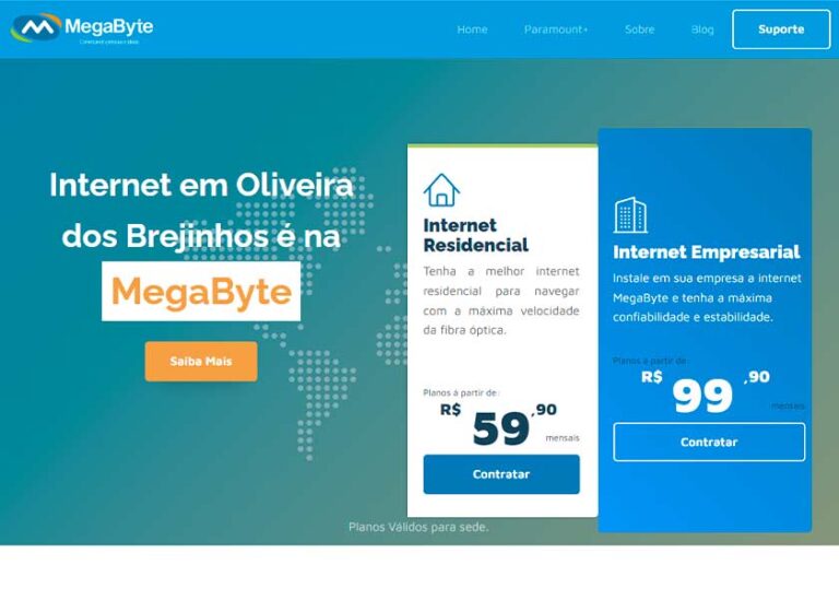 Novo Site Institucional MegaByte é lançado!